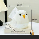GobekUsa Cartoon Parrot Ceramic Tissue Box: Creative Desk Decoration & Paper Towel Case