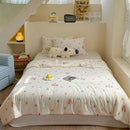 GobekUsa Cartoon Patchwork Summer Cooling Blanket Lightweight Air Condition Comforter
