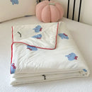 GobekUsa Cartoon Patchwork Summer Cooling Blanket Lightweight Air Condition Comforter