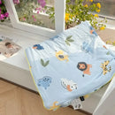 GobekUsa Cartoon Patchwork Summer Cooling Blanket Lightweight Air Condition Comforter