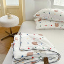 GobekUsa Cartoon Patchwork Summer Cooling Blanket Lightweight Air Condition Comforter