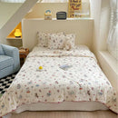 GobekUsa Cartoon Patchwork Summer Cooling Blanket Lightweight Air Condition Comforter