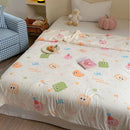 GobekUsa Cartoon Patchwork Summer Cooling Blanket Lightweight Air Condition Comforter