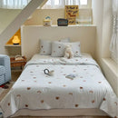 GobekUsa Cartoon Patchwork Summer Cooling Blanket Lightweight Air Condition Comforter