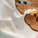 GobekUsa Cartoon Pattern Embroidered Bedding Sets: Cozy, Soft, and Breathable for Kids and Adults