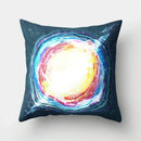 Cartoon planet astronaut pillow case bedroom square cushion cover by Decorbites