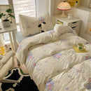 GobekUsa Cartoon Printed Bedding Sets: Super-Soft, Skin Friendly, Summer Bed Sheet, Duvet Cover, Pillowcases