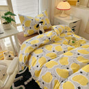 GobekUsa Cartoon Printed Bedding Sets: Super-Soft, Skin Friendly, Summer Bed Sheet, Duvet Cover, Pillowcases
