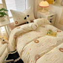 GobekUsa Cartoon Printed Bedding Sets: Super-Soft, Skin Friendly, Summer Bed Sheet, Duvet Cover, Pillowcases