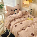 GobekUsa Cartoon Printed Bedding Sets: Super-Soft, Skin Friendly, Summer Bed Sheet, Duvet Cover, Pillowcases