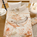 GobekUsa Cartoon Printed Cotton Blanket: Soft, Cozy Sofa Cover for Home & Office Napping