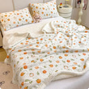 GobekUsa Cartoon Printed Lamb Wool Blanket: Soft, Skin-Friendly Sofa Cover for All Seasons
