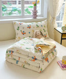 GobekUsa Cartoon Printed Summer Lightweight Cooling Blanket for Kids and Students.