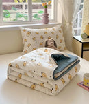 GobekUsa Cartoon Printed Summer Lightweight Cooling Blanket for Kids and Students.
