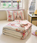 GobekUsa Cartoon Printed Summer Lightweight Cooling Blanket for Kids and Students.