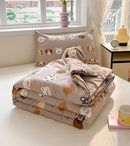 GobekUsa Cartoon Printed Summer Lightweight Cooling Blanket for Kids and Students.