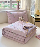 GobekUsa Cartoon Printed Summer Lightweight Cooling Blanket for Kids and Students.