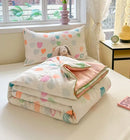 GobekUsa Cartoon Printed Summer Lightweight Cooling Blanket for Kids and Students.