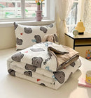 GobekUsa Cartoon Printed Summer Lightweight Cooling Blanket for Kids and Students.