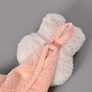 Cartoon rabbit coral fleece hand towel bathroom quick dry terry cloth by Decorbites