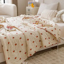 GobekUsa Cooling Summer Blanket | Soft & Breathable Natural Plant Comforter
