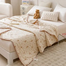 GobekUsa Cooling Summer Blanket | Soft & Breathable Natural Plant Comforter