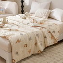 GobekUsa Cooling Summer Blanket | Soft & Breathable Natural Plant Comforter