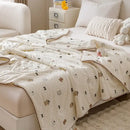 GobekUsa Cooling Summer Blanket | Soft & Breathable Natural Plant Comforter