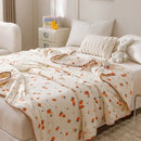 GobekUsa Cooling Summer Blanket | Soft & Breathable Natural Plant Comforter