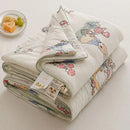 GobekUsa Cooling Summer Blanket | Soft & Breathable Natural Plant Comforter