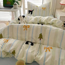 GobekUsa Cartoon Style Cotton Printed Bedding Sets in Single/Double Size