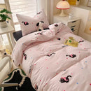 GobekUsa Cartoon Style Cotton Printed Bedding Sets in Single/Double Size