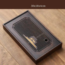 GobekUsa Bamboo Tea Tray: Natural, Rectangular Tea Board for Kung Fu Tea Set