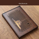 GobekUsa Bamboo Tea Tray: Natural, Rectangular Tea Board for Kung Fu Tea Set