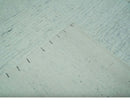 Carved Texture Modern Geometrical Bricks Design Ivory and Light Blue Hand Knotted 5x8 wool Area Rug by The Rug Decor
