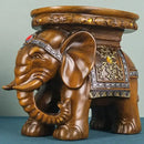 GobekUsa Elephant Wealth Attracting Ornaments Stool
