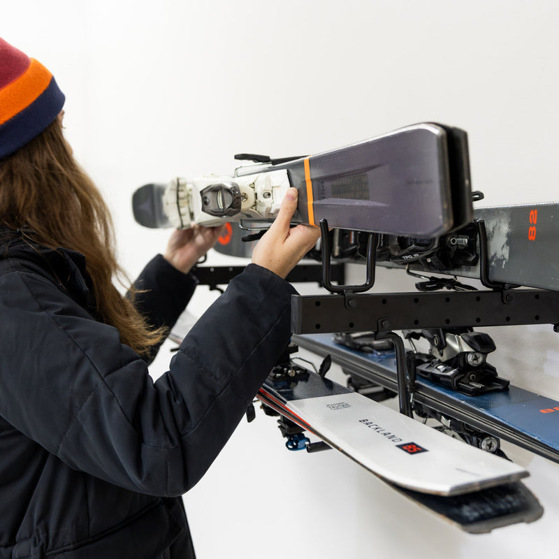 Cascade Snowboard & Ski Organizer | Horizontal Wall Mount, photo 8 of 8