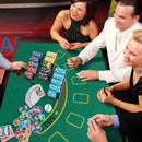 Casino Poker Chips with 600 Pieces Chips Texas Holdem Poker Chip Set-Black by LJGDeals