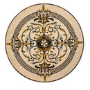 Cassina Multi Finish Round Marble Medallions 36x36