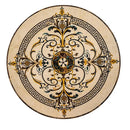 Cassina Multi Finish Round Marble Medallions 48x48
