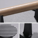 GobekUsa Cast Iron Steak Press Plate with Wooden Handle - Kitchen Barbecue Tool
