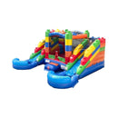 16FT Castle Bounce House With Dual Slides, Blower And Pool Combo (SAK56319) by SAKSBY WHOLESALE