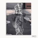 Cat & Tiger Reflection