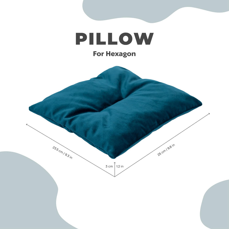 Cat Cushion Pillow - Emerald, photo 3 of 3