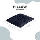 Cat Cushion Pillow - Black