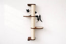 Wall Mounted Cat Climbing Pole - Sisal
