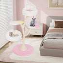 Multi-Layer Cat Tree Cat Tower with 2 Cat Perches 2 Platforms-Pink by LJGDeals