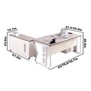 Eszti · Executive Desk w/ Mobile Storage