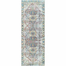 Blue Catigpian Distressed Washable Area Rug - Clearance
