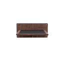 Wooden Decagon Platform - Dark Walnut